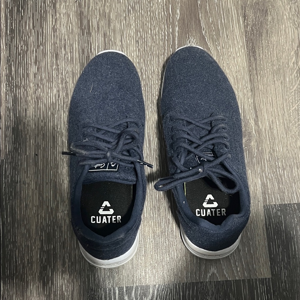 Travis Mathew Men’s Dark Navy Lace-Up Sneakers